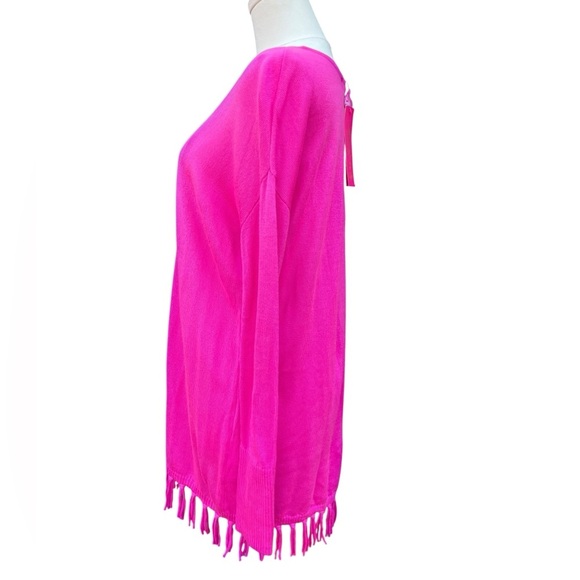 Lilly Pulitzer Emberly Sweater in Hot Pink- Size XS - Picture 6 of 9